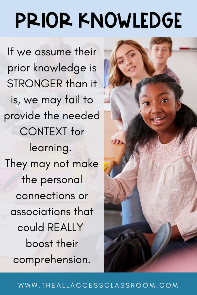 How To Unlock Prior Knowledge As A Reliable Way To Boost Student 