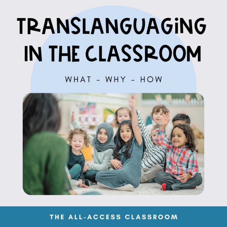 5 Simple Ways To Invite Translanguaging -and All Its Benefits!- Into ...